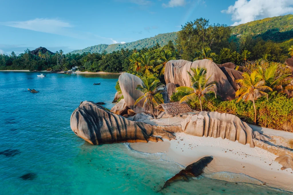 Playa de Anse Source D Argent, Seychelles