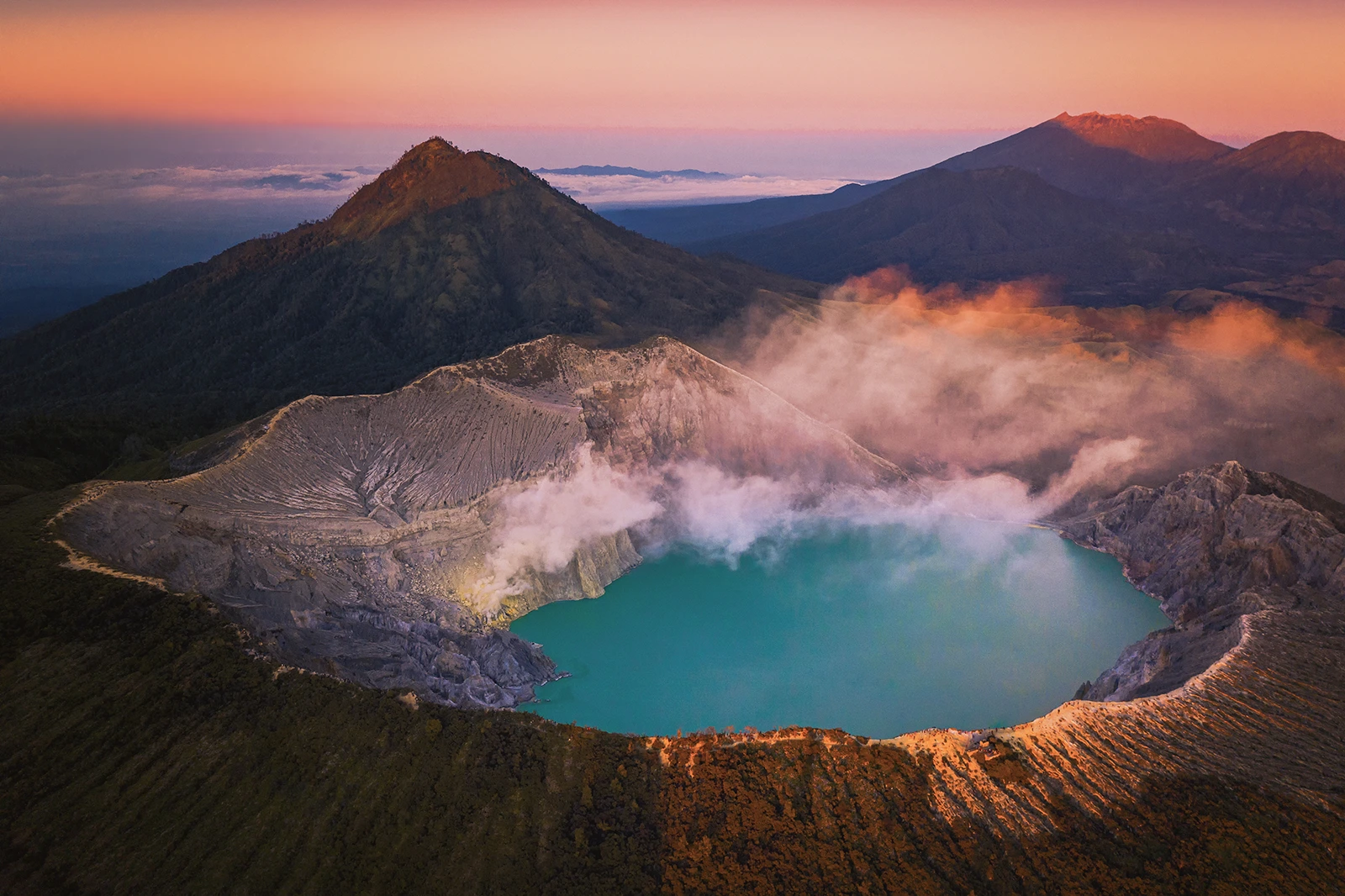 volcan kawah ijen indonesia