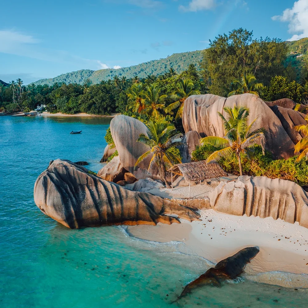 Playa de Anse Source D Argent, Seychelles
